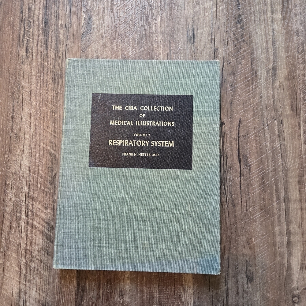 CIBA Medical Illustrations Series Vol 7 Respiratory System Frank Netter